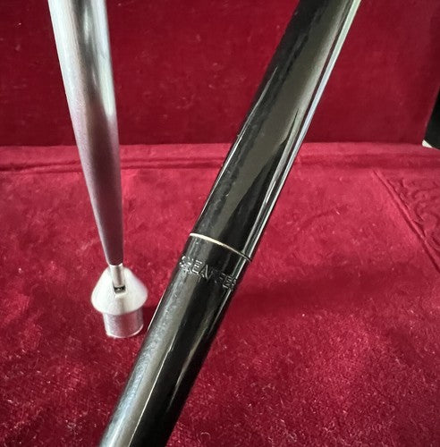 🔴 SHEAFFER schwarzer Kugelschreiber-Schreibtischständer, Vintage-Stifthalter B 