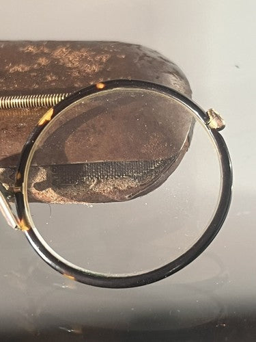 Lunettes Théâtre De Scène avec Housse en Métal Début 900 Vintage