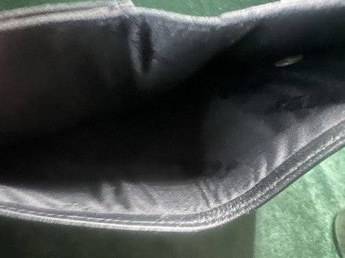 Dupont Portefeuille Homme Cuir Noir Amène Billets de Banque Cartes Poche Neuf