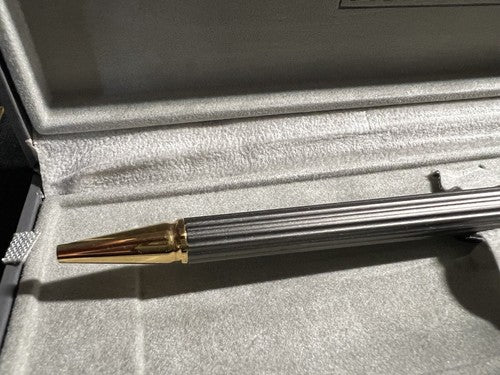 Aurora Stylo-Plume Sphère Kona Titane Profiles Roulé Or Garantie Jamais Utilisé 