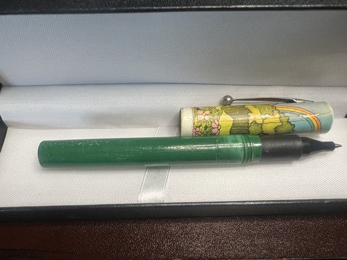 Sheaffer Pen Sphere Roller No Nonsense Forest With Lion Marking Vintage