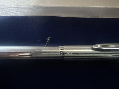 Aurora 98 Stylo-Plume Sphère Nikargenta Écrit Italienne Avec Garantie Vintage