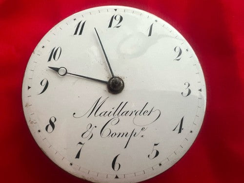 🔴 Tasca Movimento orologio MAILLARDER & COMP verga da revisionare parti