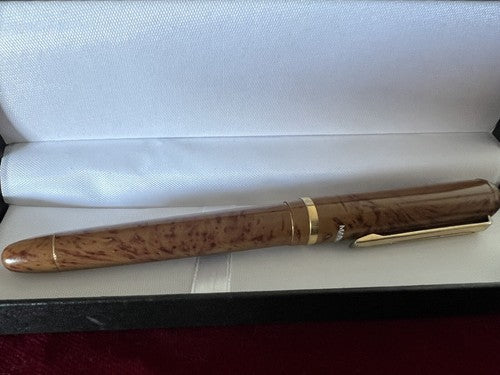 Marksman Stylo-Plume Stylo à Plume Effet Bois A Cartouche Écrit Parfaitement