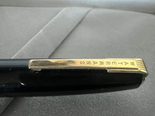 🔴 WATERMAN'S penna stilografica Ideal 402 leva pennino ORO antica SCRIVE
