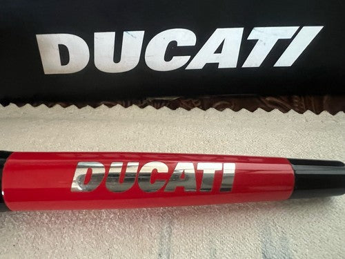 🔴 DUCATI penna stilografica lacca rossa Performance FP DUC4703 porta penne NOS