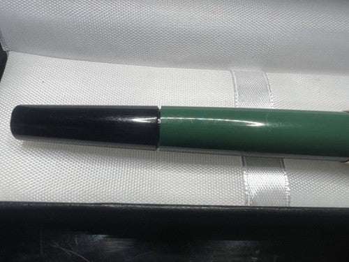 🔴 PELIKAN Mk10 penna stilografica pennino ORO pistone scrive cappuccio lesione
