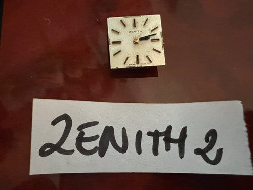 🔴 ZENITH movimento orologio quadrante lancette movimento manuale revisionare