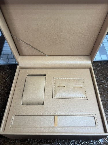 Boîte Montre Boîtier Poignet Trousse Stylo Boutons de Manchette L 18 P 16