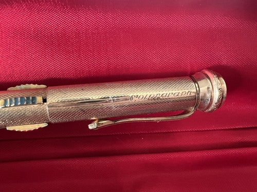 🔴 COLORAPH 4 COLORS Norma Kugelschreiber mit kantiger Spitze, BLAU-SCHWARZ-GRÜN-ROT, Vintage 