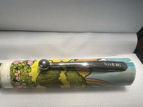 Sheaffer Stylo-Plume Sphère Roller No Nonsense Forêt Avec Lion Écrit Vintage