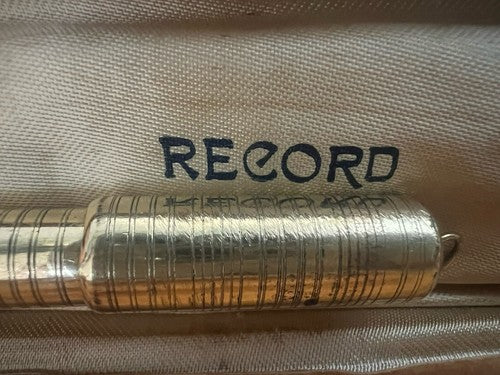 Record Stylo-Plume Stylo à Plume Rétractable Or 14KT Fonctionne Vintage A
