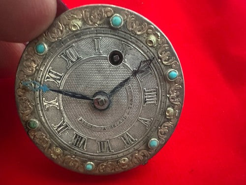 Movement Pocket Watch ALLIEZ BACHELARD & THEROND Parts Spare Parts Vintage