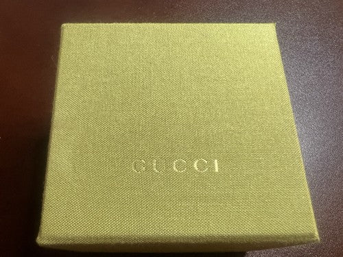Gucci Boîte Bijou Trousse Coffret Vert Webbing Avec Instructions 