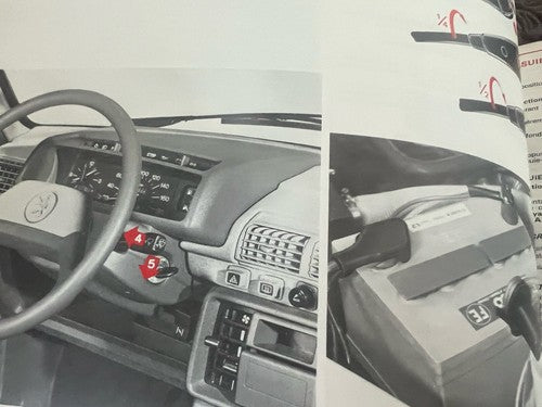 🔴 Originale Vintage-Bedienungsanleitung für den PEUGEOT 205 von International 