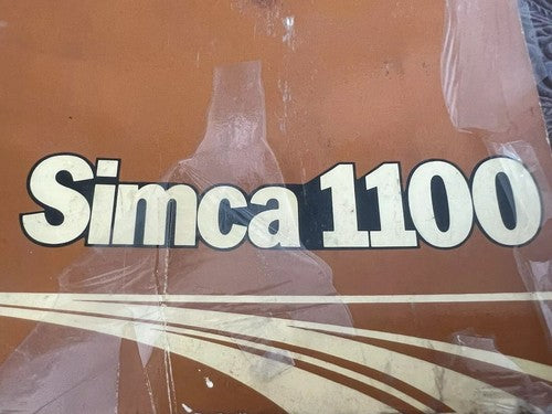 Simca 1100 Booklet Car Use Maintenance Italian Original Vintage