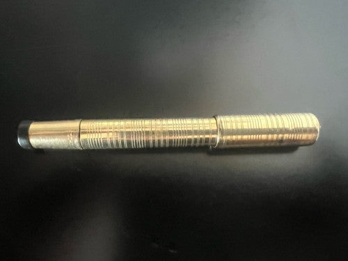 Record Stylo-Plume Stylo à Plume Rétractable Or 14KT Fonctionne Vintage A