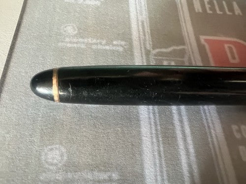 PEN CO Pluma Stilográfica 53 Punta De Diamante 14 kt GOLD Vintage Penco A 