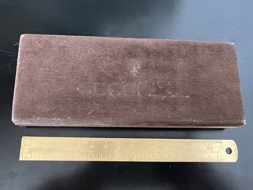 Gucci Boîte Porte-Clé Marron Interne Douceur Comme Photo Vintage 1980