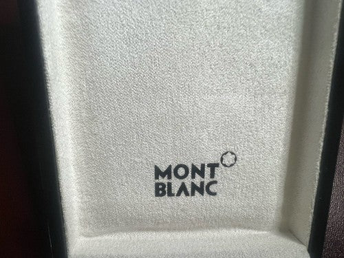 🔴 MONTBLANC scatola portachiavi accessori pelle bracciale cofanetto custodia