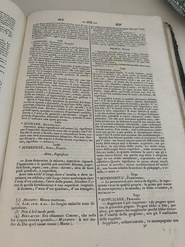 🔴 Book DICTIONARY OF SYNONYMS OF THE ITALIAN LANGUAGE Tommaseo antico 1845 