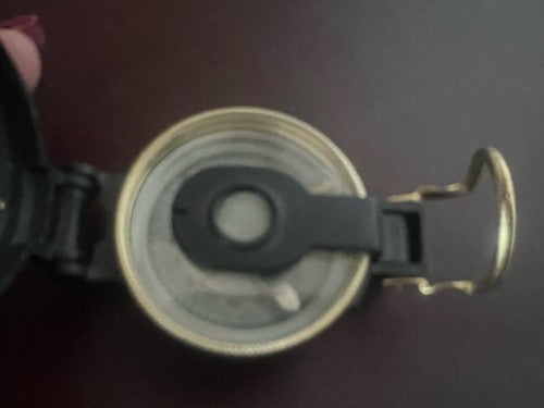 Boussole Engineer Directional Compass De Métal Noir Fonctionne