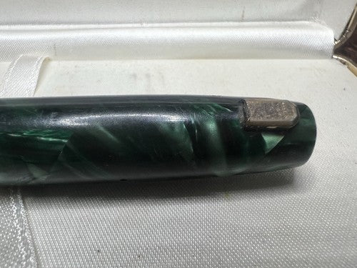 🔴 EVERSHARP Oxford Vintage-Hebelfüllfederhalter aus Zelluloid SCHREIBT '30 
