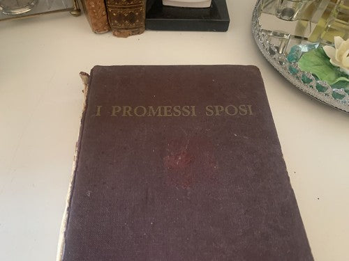 Livre I Promessi Mariés Alessandro Manzoni Florence Époque 1962 