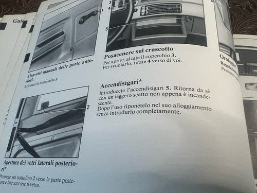 Renault Express Booklet Car Use and Maintenance Italian Original Vintage
