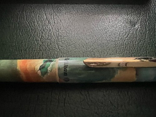 Pelikan Stylo-Plume Stylo à Plume Multicolore A Cartouche Écrit Vintage 1980