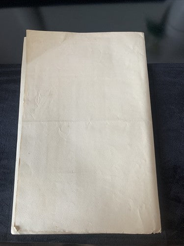 Certificat D'Honneur Comptable D'État Vittorio Emanuele Ministère Trésor 1913