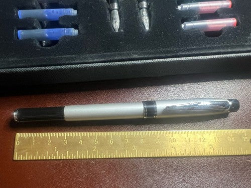 🔴 Lackierte Füllfederhalterfedern ITALIC 1,5 und 1,9 Transformierbarer Kugelschreiber 