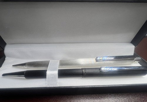 Rotring Pen Sphere Lacquer Black Satin Pencil Mechanical 0,5 Vintage Set