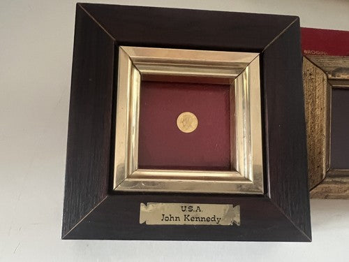 🔴 Monete JHON KENNEDY 1917 1963 GIOVANNI PAOLO monete più piccole del mondo