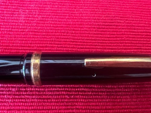 🔴 HOOVER penna stilografica 891 nera converter pennino originale scrive vintage
