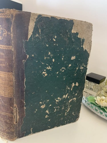 🔴 Book DICTIONARY OF SYNONYMS OF THE ITALIAN LANGUAGE Tommaseo antico 1845 