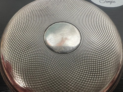 🔴 LEON PERRIN orologio tasca ARGENTO 800 cesellato da revisionare parti