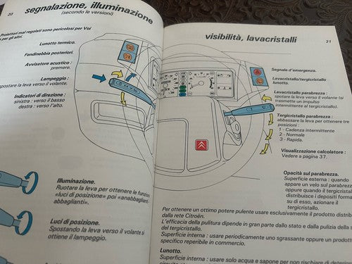 🔴 CITROEN BX 11-14-16 Libretto auto uso e manutenzione ORIGINALE vintage