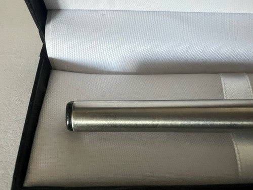 Pelikan Stylo-Plume Stylo à Plume Chrome Clip Noire A Cartouche Écrit Vintage