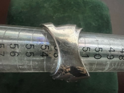 🔴 Anello donna ARGENTO 925 con pietre giri di ONDE EFFETTO DIAMANTI a balzi