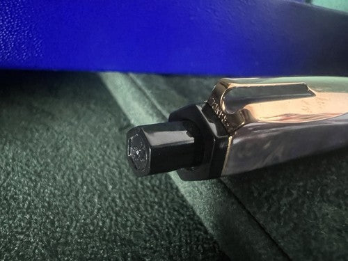 Waterman Pen Sphere Reflex Light Blue With Trimming Gold Marking Vintage