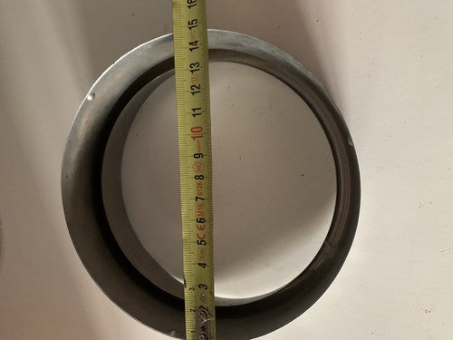 Rote Scheinwerferrahmen aus Metall für Fiat 500 DFL, 600, 1100, Alfa.... 8 Stück 