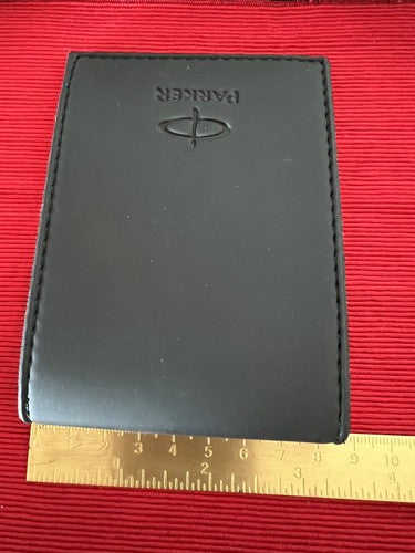 🔴 PARKER 75 porta cartucce penna stilografica e porta documenti nero