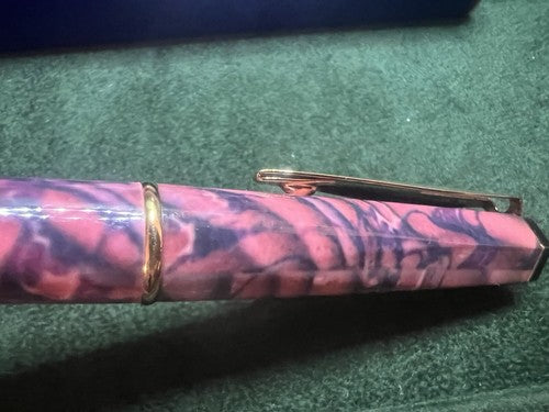 Waterman Stylo-Plume Stylo à Plume Reflex Rose 2 F Vintage Garantie Nouvelle