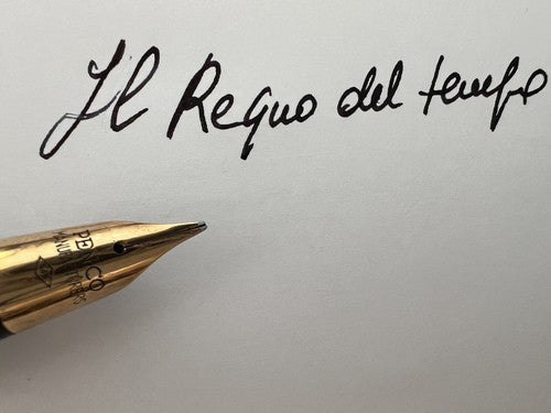 🔴 PEN CO penna stilografica pennino a diamante ORO 14 kt vintage Penco B
