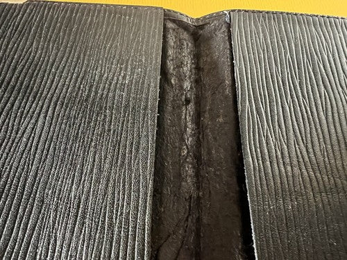 Fendi Document Holder For Men Fabric Zucca Leather Interior Original Vintage