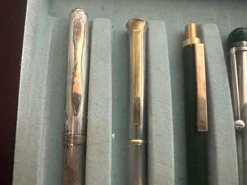 Penne Sphère Laque Métal Lalex Sakura Ed Autres Vintage Lot 6 Pcs