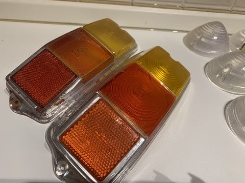 FIAT 500 F No.12 PZ Front And Rear Lights Vintage
