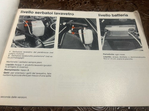 RENAULT 5 Alpine Benutzerhandbuch und Wartung ORIGINAL 4-teilig 