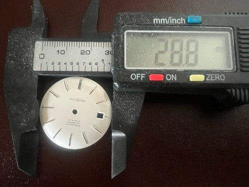 🔴 CLESSIDRA quadrante orologio polso datario da revisionare parti vintage